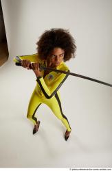 Luna Corazon Katana Master Pose